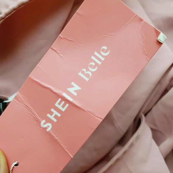 Shein Curve Plus Surplice Neck Tulip Hem Bridesmaid Dress Size 3XL NWT - Picture 7 of 9